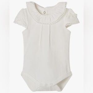 Mayoral Newborn Ruffled Bodysuit